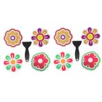 ORFOFE 2 Set Çocuk Sticker Seti Karikatür Küvet Çıkartmaları Erkek Ve Kız Çocukları İçin Banyo Aksesuarları Dışı Kolay Kurulum Fayans Çıkartmaları Çiçek Çıkartmaları 4 Adet * 2