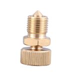 ORFOFE Kazan 3 Parça Hava Tahliye Vanası Pirinç Tank Vanası 1/8 Hava Alma Valfi Basınç Emniyet Valfi 10000 Psi Valfi Su Basıncı Tahliye Vanası Basınç Tahliye Vanası Deflasyon Şişirici
