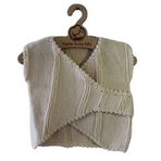 Organic Bonny Baby Kışlık Yelek Krem