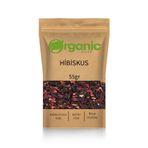 Organic Kiler Hibiskus Çayı 55gr Nar Çiçeği Çayı Kurutulmuş & Elenmiş Yeni Mahsül