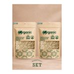 Organic Kiler Sandaloz Sakızı 2x100 gr Diyet Dostu - %100 Doğal & Katkısız - 2 Paket