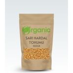 Organic Kiler Sarı Hardal Tohumu 100GR. Elenmiş & Katkısız Taze Mahsül - 1 Paket