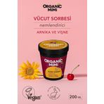 ORGANİC MİMİ Vücut Nemlendiricisi, Hafif Vücut Kremi Arnika Vişne, 200 ml/ Body Sorbet