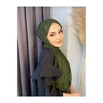 Organic Scarfs Kadın Tesettür Bambu Kraş Şal
