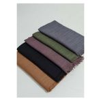 Organic Scarfs Tesettür 5'li Flamlı Pamuklu Yazma Eşarp 100x100cm