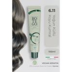 Organica Organik Saç Boyası - 6.11 Yoğun Küllü Koyu Kumral 100 ml - Amonyaksız, Kokusuz, Vegan
