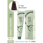 Organica Organik Saç Boyası - 8.11 Yoğun Küllü Açık Kumral 100 ml - Amonyaksız, Kokusuz, Vegan