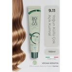 Organica Organik Saç Boyası - 9.11 Yoğun Küllü Çok Açık Kumral 100 ml - Amonyaksız, Kokusuz, Vegan
