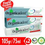 Organicadent 2x75 ml Florürsüz Doğal Diş Macunu