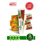Organicadent Misvaklı Doğal Diş Macunu (3'lü Paket)