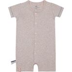 Organicera Organik Şort Tulum, Pembe Çizgili - 1,5 - 2 Yaş