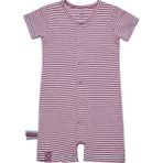 Organicera Organik Şort Tulum,bordeaux - 1,5 - 2 Yaş - Bordo