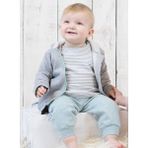 Organicera U1190006 Organicera Organik Kapşonlu Mont,grey Melange - 3 - 6 Ay - Gri