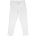 Organickid Basic Kız Çocuk Uzun Beyaz Tayt - 2 Yaş