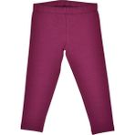 Organickid Basic Kız Çocuk Uzun Bordo Tayt - 13 - 14 Yaş