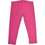 Organickid Basic Kız Çocuk Uzun Pembe Ribana Tayt - 7 - 8 Yaş