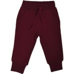 Organickid Cranberry Bebek Bordo Eşofman Altı - Kırmızı