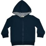 Organickid Cranberry Bebek Lacivert Kapüşonlu Sweatshirt