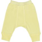 Organickid Serene Bebek Sarı Harem Pantolon - 0 - 3 Ay