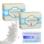 Organicsun 2'li Set Doğal Keçi Sütü Sabunu ve Eşek Sütü Sabunu