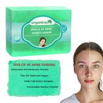 Organicsun Doğal Akne ve Sivilce Karşıtı Sabun 140 Gr 1 Adet Tüm Cilt Tipleri İçin Natural Sabun