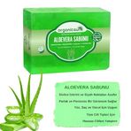 Organicsun Doğal Aloe Vera Sabunu 140 Gr 1 Adet Tüm Cilt Tipleri İçin Yatıştırıcı ve Canlandırıcı Etkili