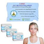 Organicsun Doğal Cilt Beyazlatıcı Sabun 140 Gr x 3 Adet Tüm Cilt Tipleri İçin B ve E Vitaminli