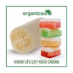 Organicsun Doğal Kabak Lifli Çay Ağacı Sabunu 120 gr Tüm Cilt Tipleri Için Sivilce ve Siyah Nokta Karşıtı - standart