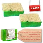 Organicsun Doğal Kabak Lifli Çay Ağacı Sabunu 120 Gr X 2 Adet Tüm Cilt Tipleri