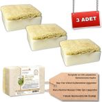 Organicsun Doğal Kabak Lifli Keçi Sütü Sabunu 120 Gr x 3 Adet Tüm Cilt Tipleri İçin Nemlendirici ve Yenileyici