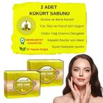 Organicsun Doğal Kükürt Sabunu 140 Gr x 2 Adet Tüm Cilt Tipleri İçin Antioksidan ve Hücre Yenileyici Etkili