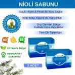 Organicsun Doğal Nioli Sabunu 140 gr x 2 Adet Tüm Cilt Tipleri Için Kötü Koku Karşıtı Nioli Yağı Sabunu