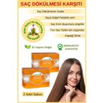 Organicsun Doğal Saç Dökülmesi Karşıtı Sabun 140 Gr x 2 Adet Tüm Saç Tipleri İçin Kepek Karşıtı