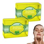 Organicsun Marjoram Oil & Tea Tree Çay Ağacı Sabunu 140 gr x 2 Adet Akne Gidermeye Gözenek Sıkılaştırmaya Yardımcı Doğal Sabun