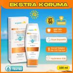 Organicsun SPF 50 + Yüz Ve Vücut Güneş Kremi 100 ml - Yüksek Korumalı, Suya Dayanıklı, Her Cilt Tipine Uygun, Vegan