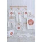 Organik 11'li Hastane Çıkışı - Pure Baby - Hello Baby - 3 Ay - Ekru