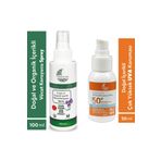 Organik Baby Organik Ve Doğal İçerikli Vücut Koruyucu Bebek Çocuk Ve Yetişkin Sprey 100 ml ve Güneş Kremi 50 ml