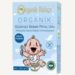 Organik Bahçe 250 gr Organik Glutensiz Bebek Pirinç Unu