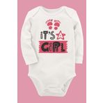 Organik Baskılı Pamuklu Unisex Bebek Body Uzune266 1674-LMNN, 6 Ay