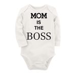 Organik Baskılı Pamuklu Unisex Bebek Body Uzunkole112 1856-LMN, 12 Ay