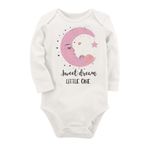 Organik Baskılı Pamuklu Unisex Bebek Body Uzunkole122 1614-LMN, 6 Ay