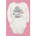 Organik Baskılı Pamuklu Unisex Bebek Body Uzunkole125, 2 Yaş