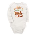 Organik Baskılı Pamuklu Unisex Bebek Body Uzunkole132 1785-LMN, 12 Ay