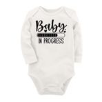 Organik Baskılı Pamuklu Unisex Bebek Body Uzunkole2, 2-4 Yaş