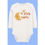 Organik Baskılı Pamuklu Unisex Bebek Body Uzunkole85, 2 Yaş