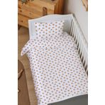 Organik Bebek Boy Nevresim Takımı (100x150) - Portakal Bahçesi