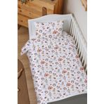 Organik Bebek Boy Nevresim Takımı (100x150) - Sihirli Minik Akrobasi