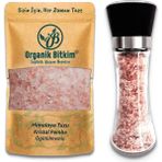 Organik Bitkim 1 Himaliya Öğütücü Değirmen Dolu+2 kg Himalaya Tuzu Kristal