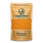 Organik Bitkim Zerdeçal Toz (Öğütülmüş) 1000 gr