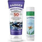 Organik Güneş Seti: Spf 50 Güneş Kremi + Nemlendirici Stick
